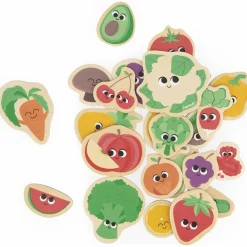 Magnets Fruits et légumes (24 pièces)|Janod New