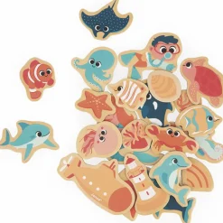 Magnets Monde marin (24 pièces)|Janod Discount