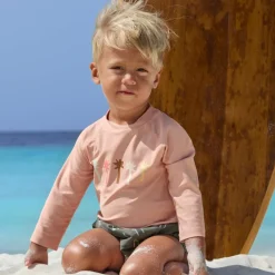 Sale Lässig Maillot de bain couche Palmiers olive foncé (25-36 mois)