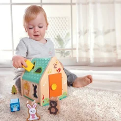 Maison trieuse de formes Les amis de la forêt|Hape