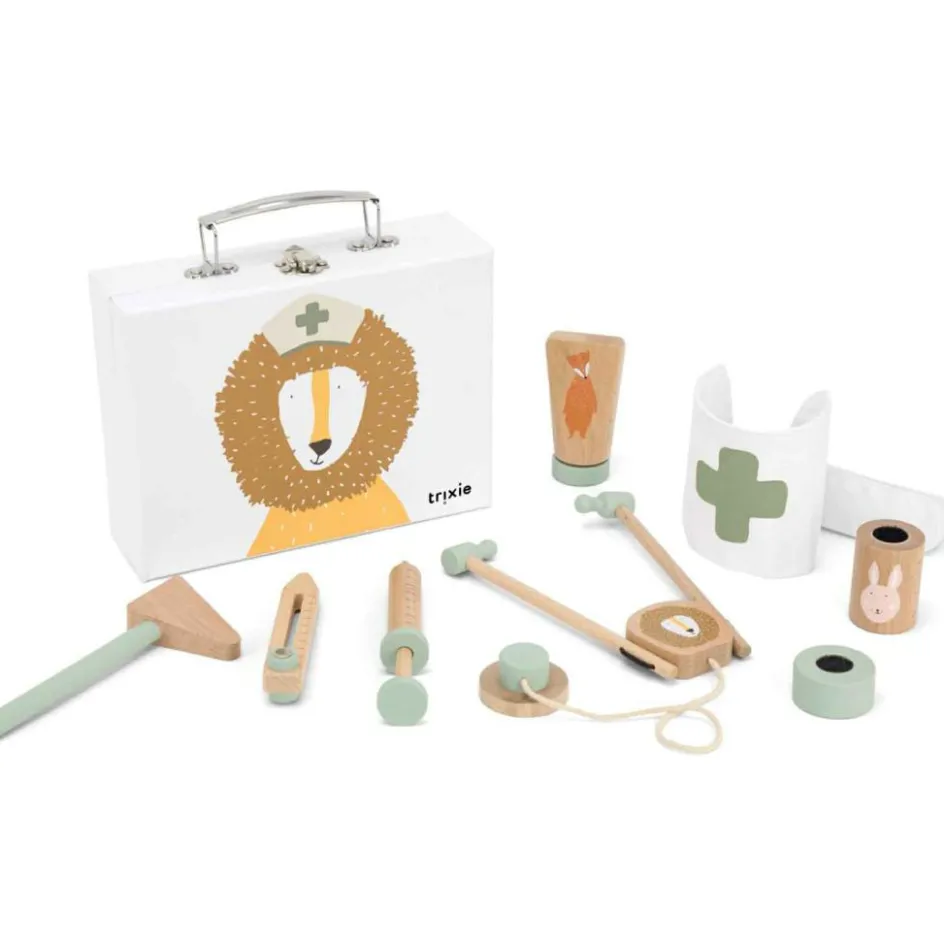 Malette de docteur en bois All Animals|Trixie Online