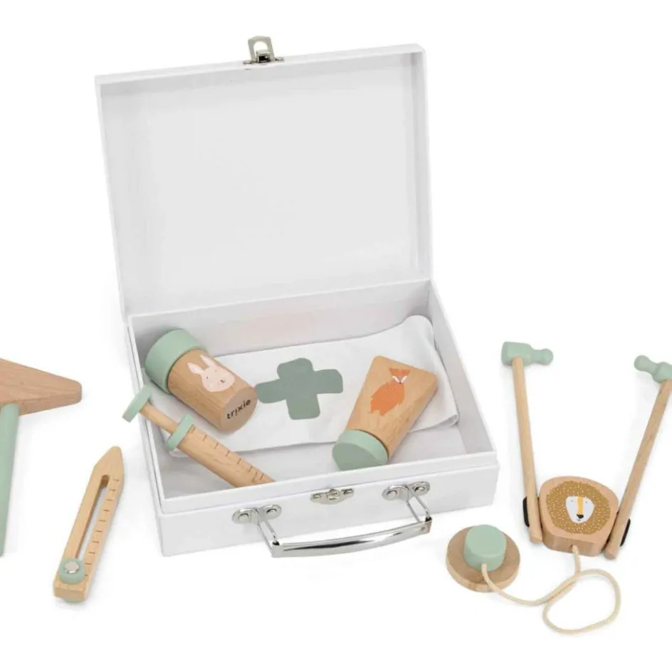 Malette de docteur en bois All Animals|Trixie Online