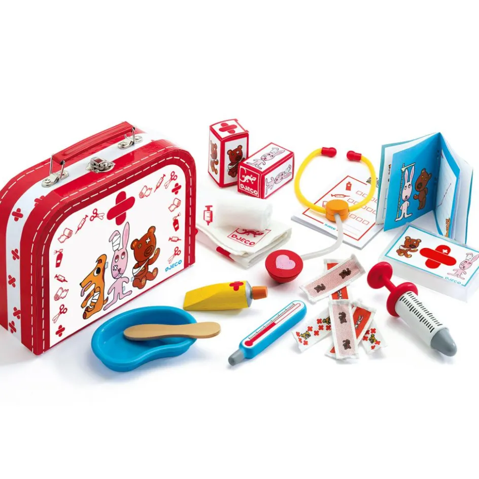 Best Djeco Mallette de vétérinaire Bobodoudou