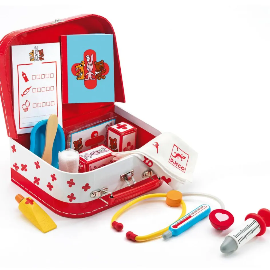 Best Djeco Mallette de vétérinaire Bobodoudou