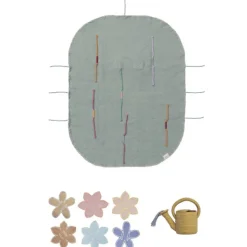 Best Lorena Canals Mallette textile Green Toy Flower Garden