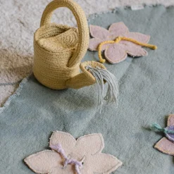 Best Lorena Canals Mallette textile Green Toy Flower Garden