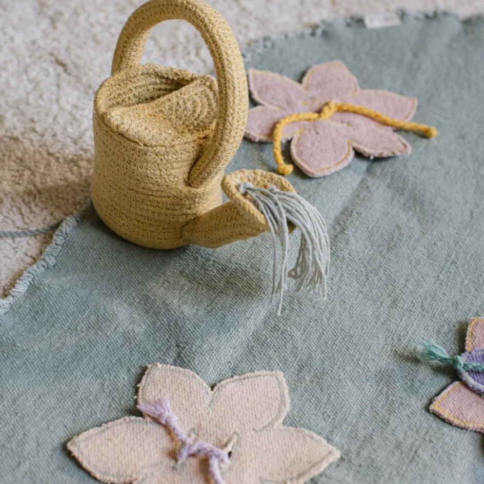 Best Lorena Canals Mallette textile Green Toy Flower Garden