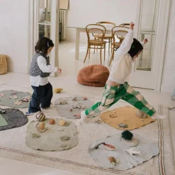 Best Lorena Canals Mallette textile Green Toy Flower Garden