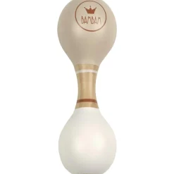 Outlet BAMBAM Maracas en bois beige (15 cm)