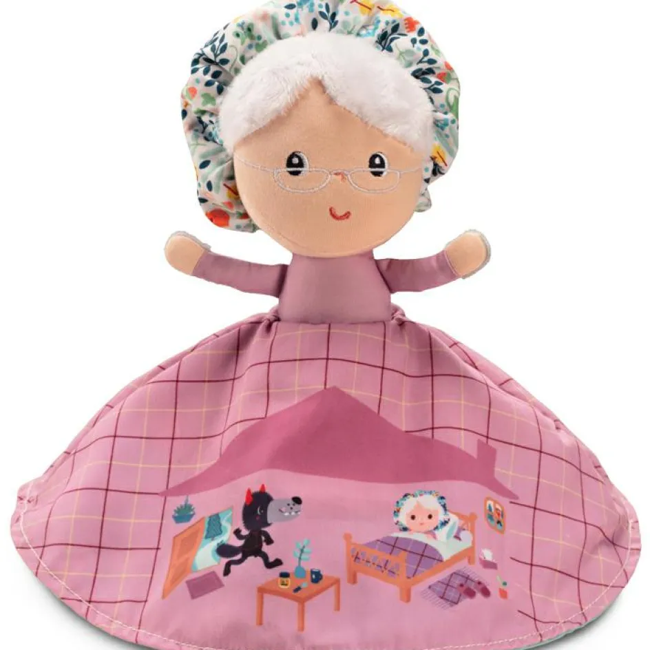 Marionnette réversible Le Petit Chaperon rouge|Lilliputiens Discount