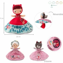 Marionnette réversible Le Petit Chaperon rouge|Lilliputiens Discount