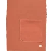 Matelas à langer + serviette Terracotta (52 x 68 cm)|Sauthon New