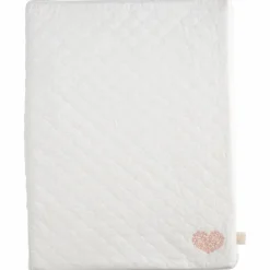Clearance Sauthon Matelas à langer + serviette éponge Petit Cœur (52 x 68 cm)