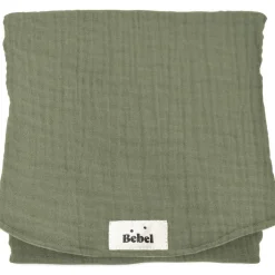 Matelas à langer effet lin vert amande|BEBEL Clearance