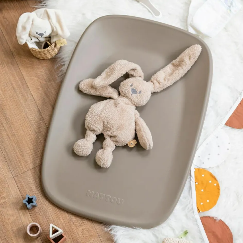 Matelas à langer en mousse Softy Moka (70 x 50 cm)|Nattou