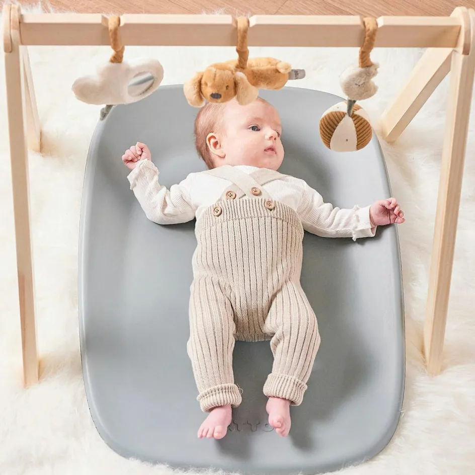 Matelas à langer en mousse Softy gris (70 x 50 cm)|Nattou Sale