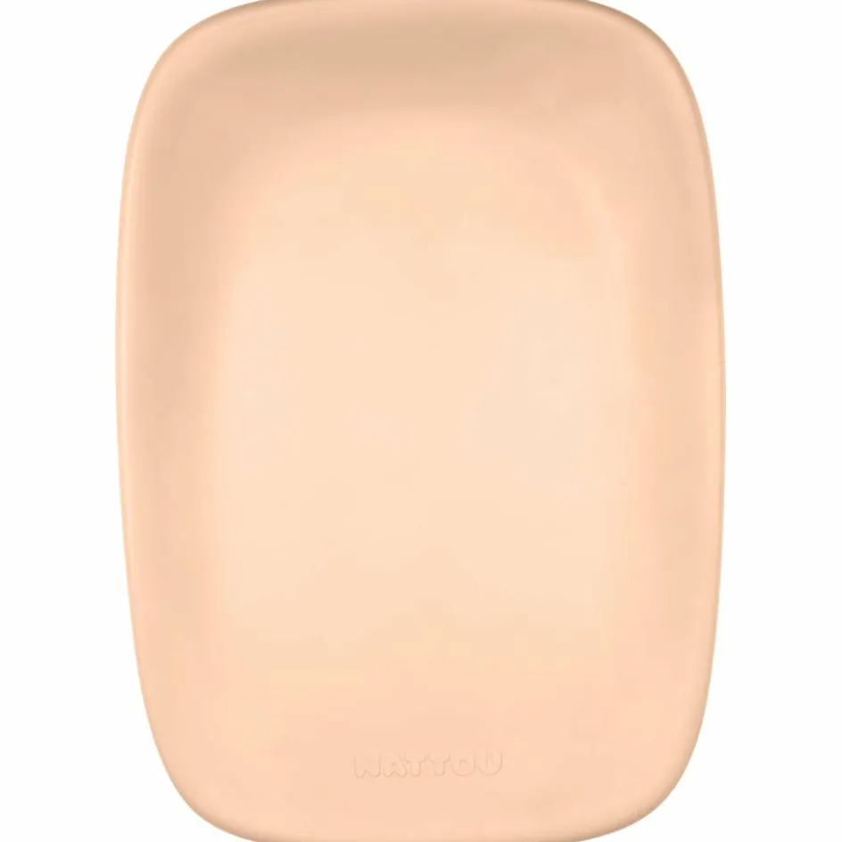 Nattou Matelas à langer en mousse Softy Pêche (70 x 50 cm)