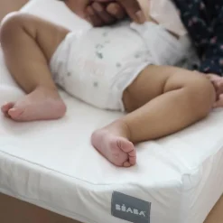 Discount Béaba Matelas à langer incliné Sofalange avec housse blanche