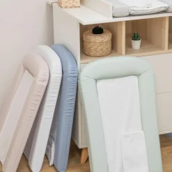 Matelas à langer nuage avec 2 carrés éponges (42 x 70 cm)|Domiva Best