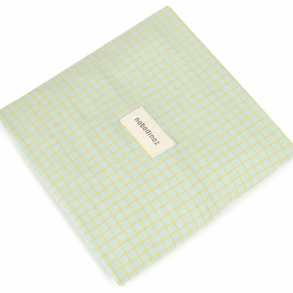 Matelas à langer Stories Édition limitée Green lemon grid|Nobodinoz New