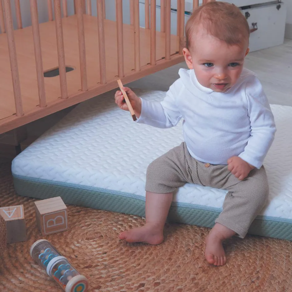 Matelas aloé vera déhoussable (70 x 140 cm)|Candide Clearance