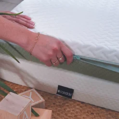 Matelas aloé vera déhoussable (70 x 140 cm)|Candide Clearance