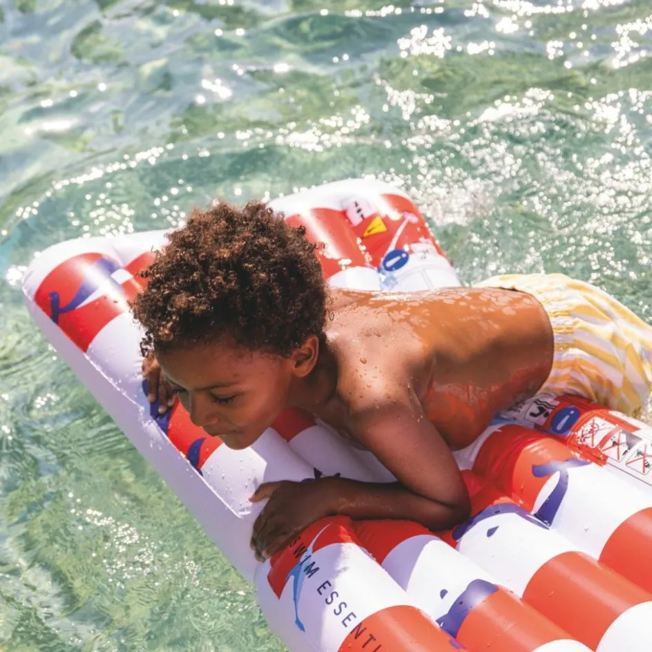 Discount Swim Essentials Matelas aquatique Baleine rouge et blanc