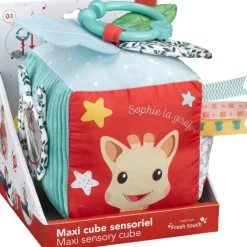 Maxi cube sensoriel|Sophie la girafe