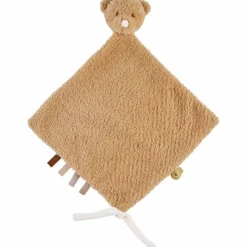 Maxi doudou attache sucette Teddy Ours Caramel|Nattou Hot