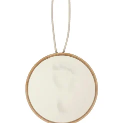 Petit Artichaut Médaillon empreinte en bois