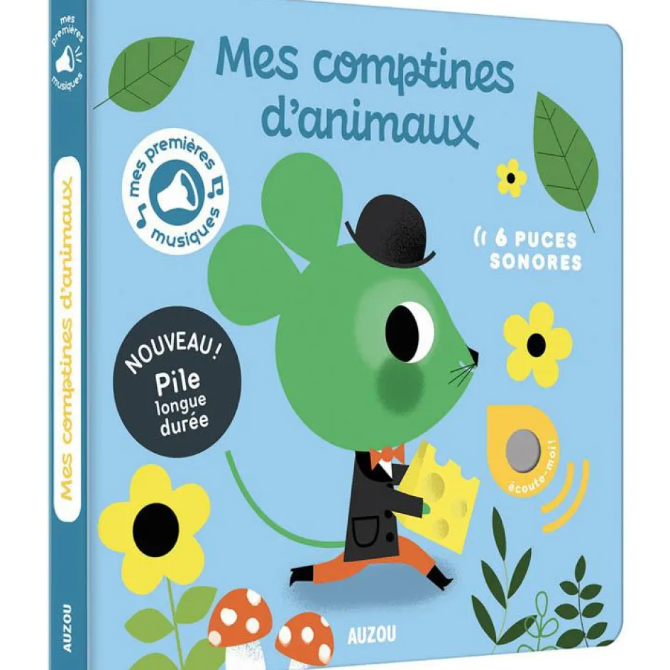 Outlet Auzou Editions Mes comptines d'animaux Mes premiers sonores