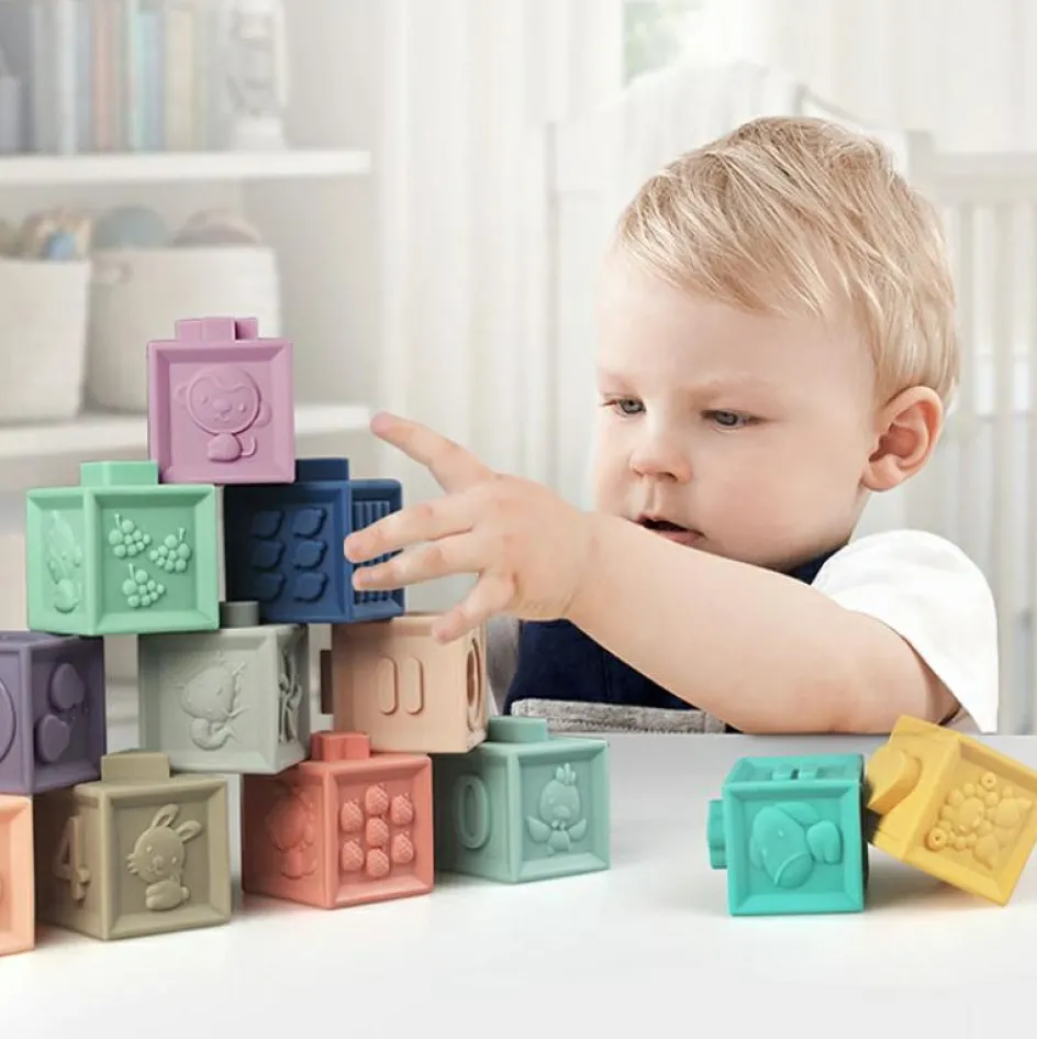 Mes premiers cubes éducatifs (12 pièces)|Baby to Love Discount