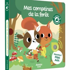 Mes premiers sonores Mes comptines de la forêt|Auzou Editions Hot