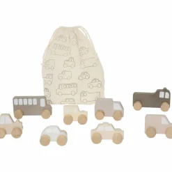 Mes premières voitures en bois Nature|Jabadabado Discount