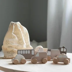 Mes premières voitures en bois Nature|Jabadabado Discount