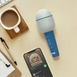 Clearance MOB Micro karaoké Groovy Night Blue