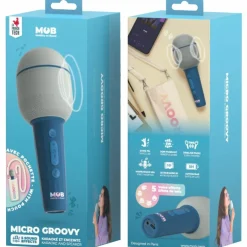 Clearance MOB Micro karaoké Groovy Night Blue
