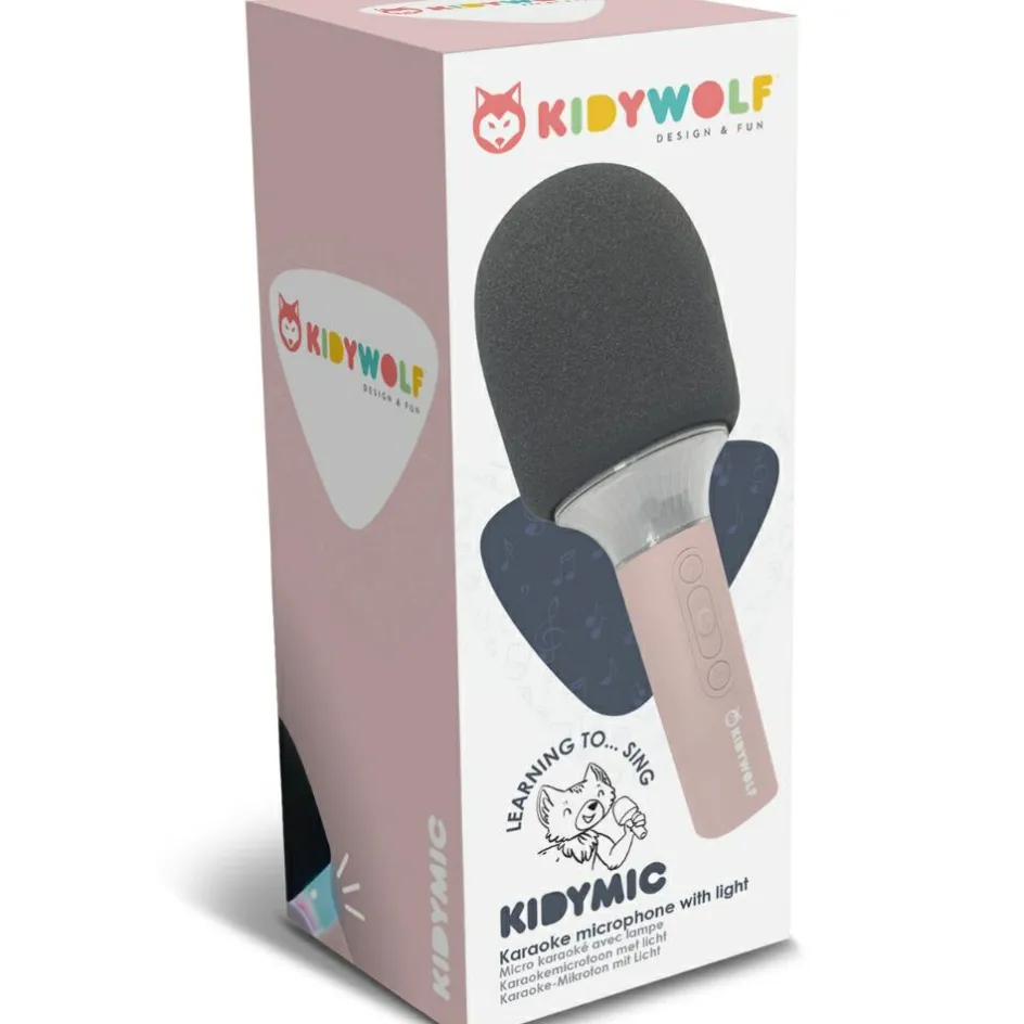 New KIDYWOLF Micro karaoké Kidymic Rose