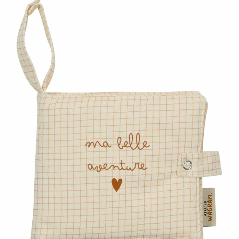 Mini album photo Gaze Petits Carreaux (personnalisable)|Atelier Wagram Sale