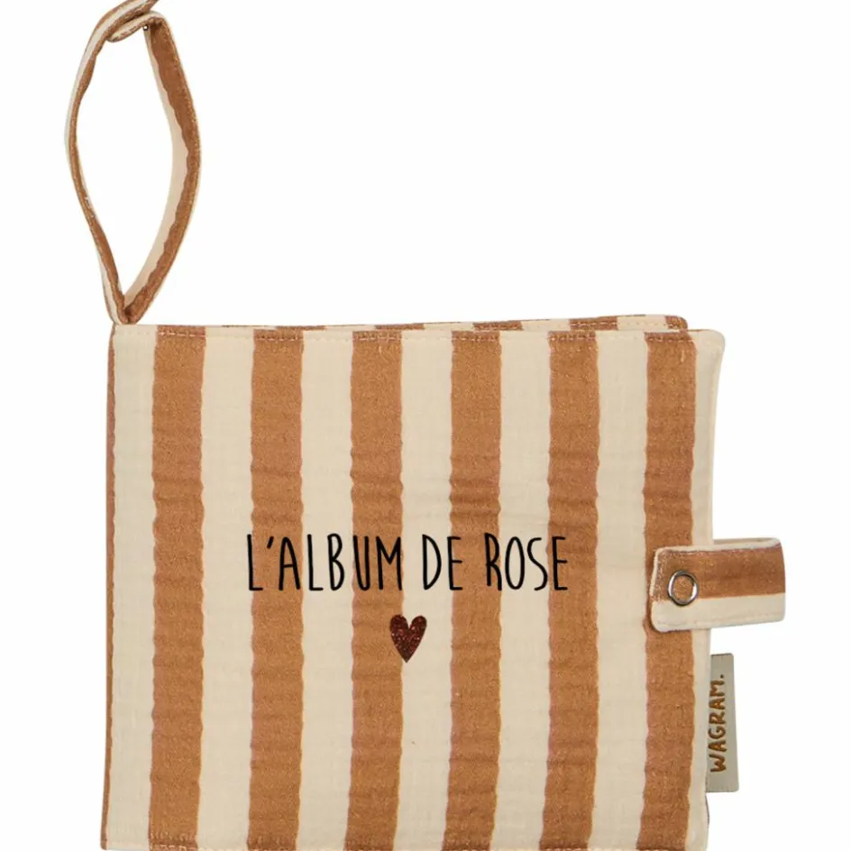 Clearance Atelier Wagram Mini album photo Rayures Larges (personnalisable)