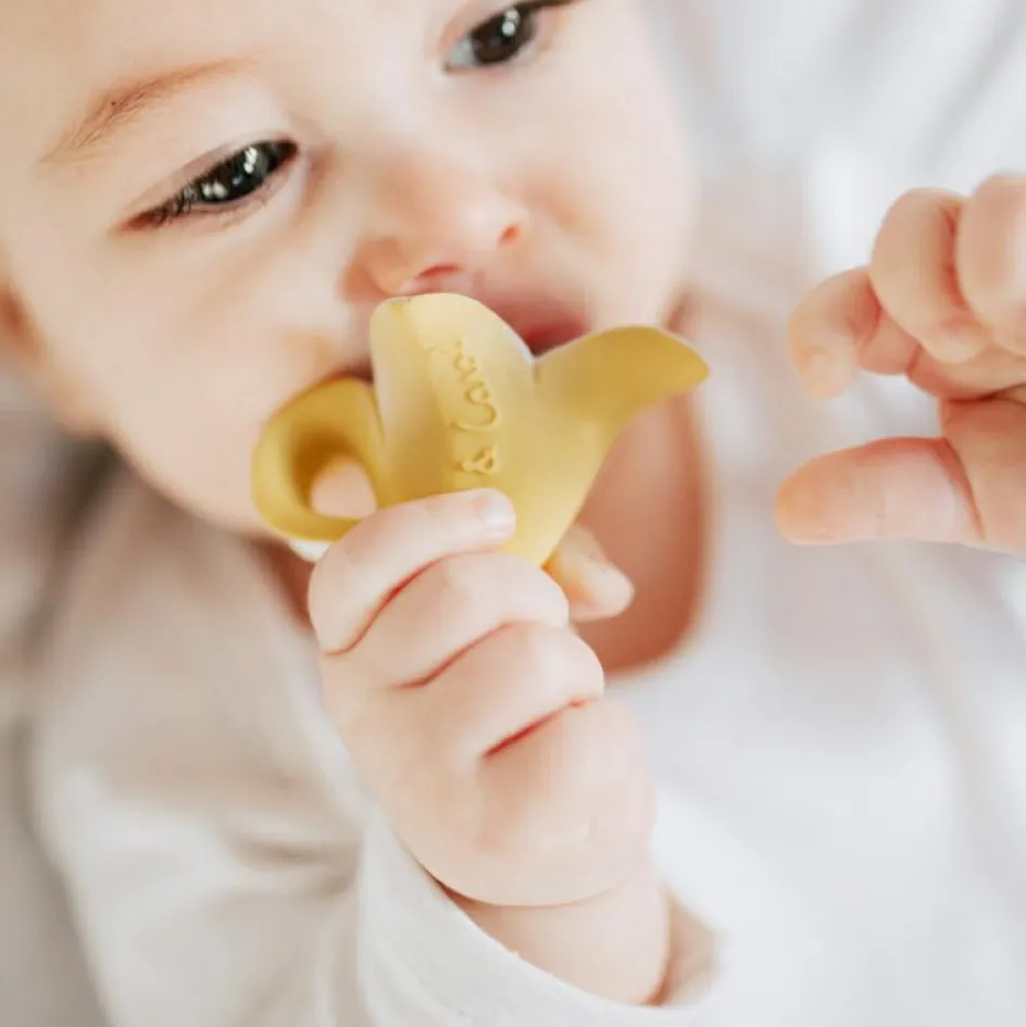 Mini jouet de dentition en latex Anita la banane Chewy to go|Oli & Carol Hot