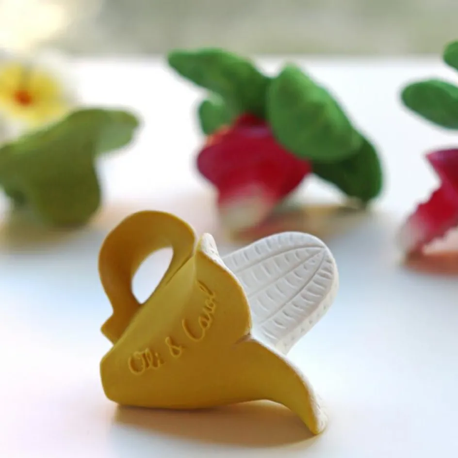 Mini jouet de dentition en latex Anita la banane Chewy to go|Oli & Carol Hot