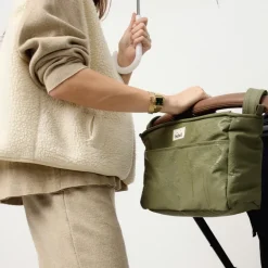 Mini organisateur de poussette Imper' kaki|BEBEL Hot