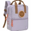 Mini Sac à dos carré Little Gang Mauve|Lässig Best