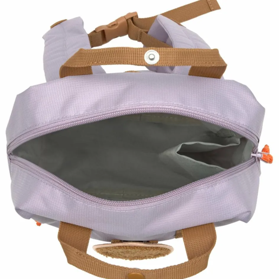 Mini Sac à dos carré Little Gang Mauve|Lässig Best