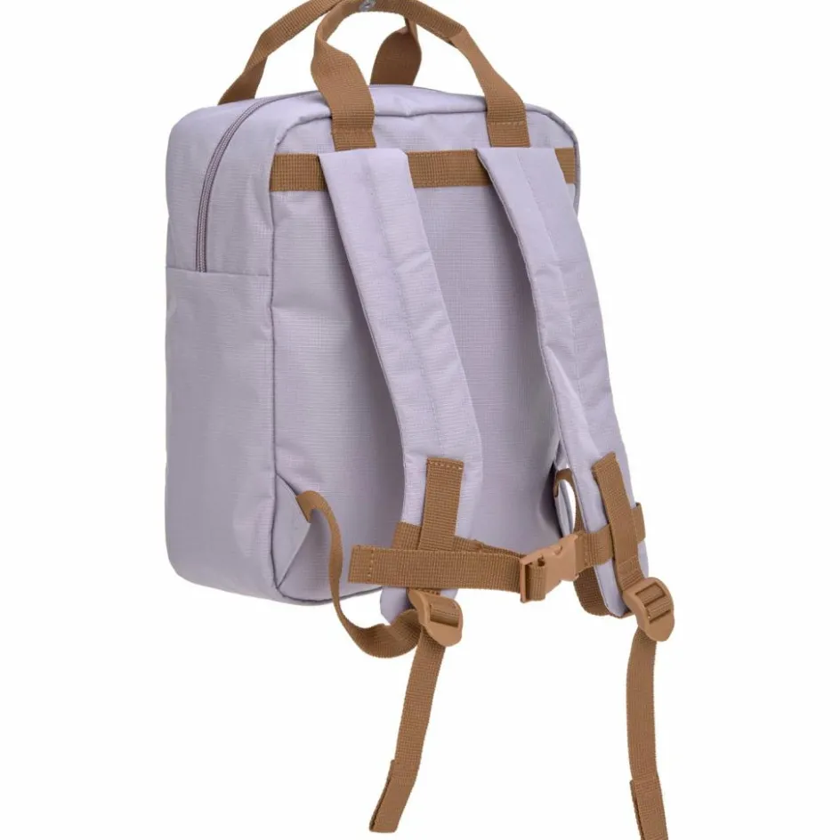 Mini Sac à dos carré Little Gang Mauve|Lässig Best