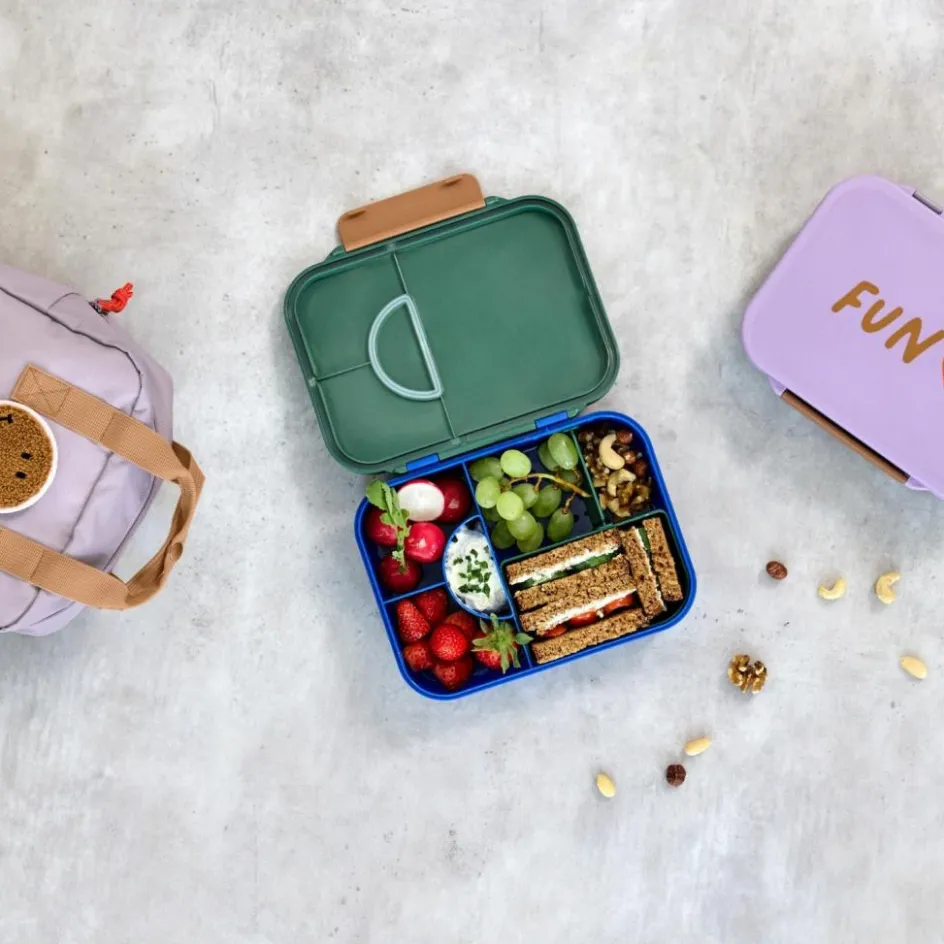 Mini Sac à dos carré Little Gang Mauve|Lässig Best