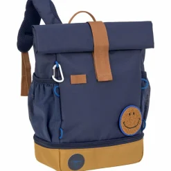 Hot Lässig Mini sac à dos Rolltop Little Gang Bleu marine