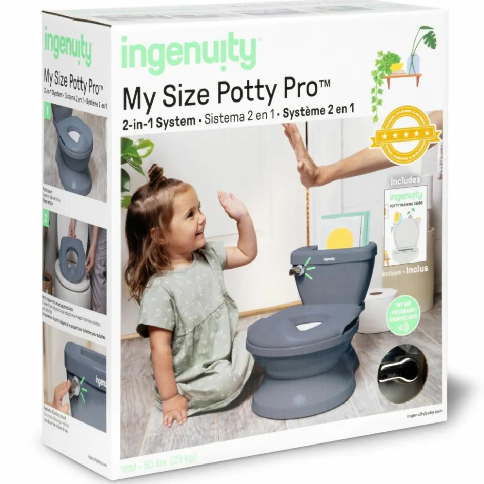 Ingenuity Mini toilette avec réducteur Bleu