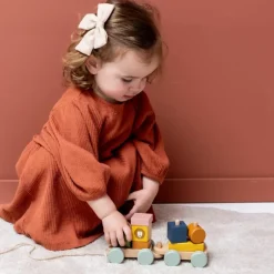 Clearance Trixie Mini train des animaux en bois